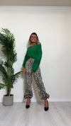 SUSYMIX - M76049 - MAGLIA COTONE APERTURA SPALLE E MANICA PIZZO