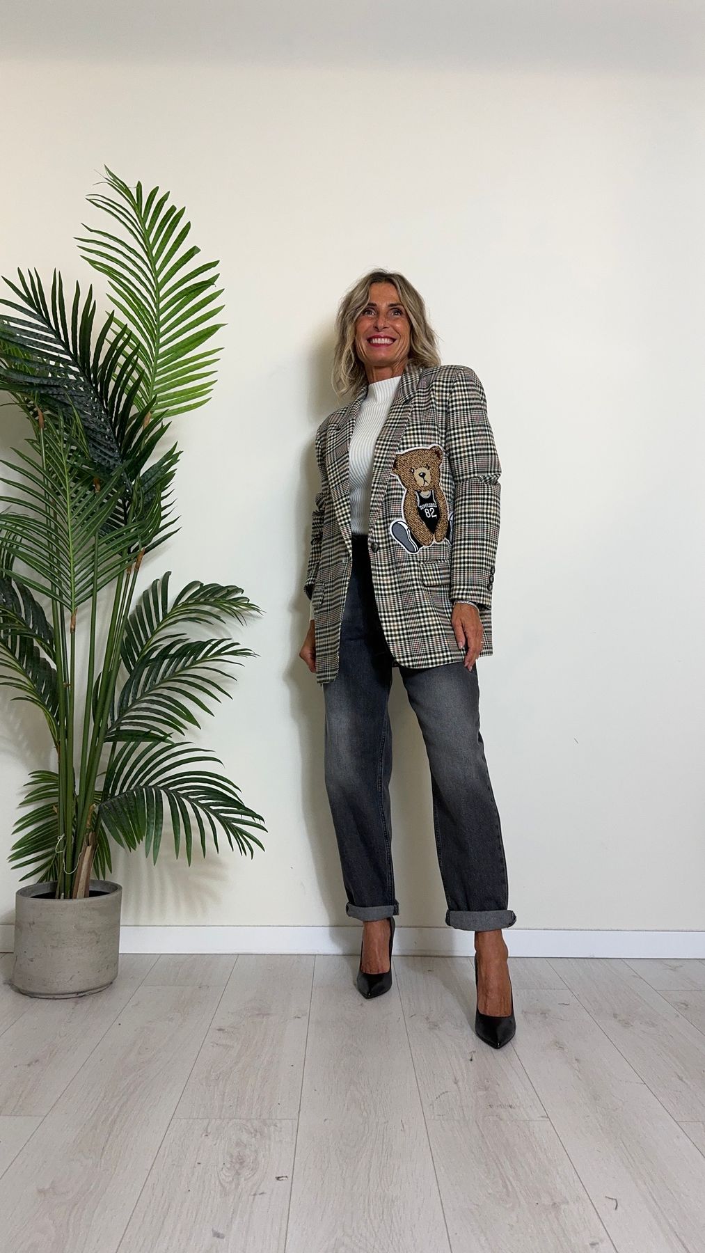 Giacca Donna Giacca Vicolo Fiori Gilet A Fiori VICOLO