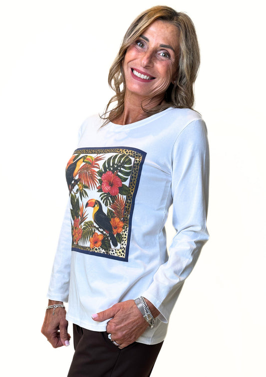 Tucan - Long Sleeve Stampa Tucani