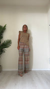 DAFNE - 411P19 - TOP LUREX IN VISCOSA MANICA ROUCHES