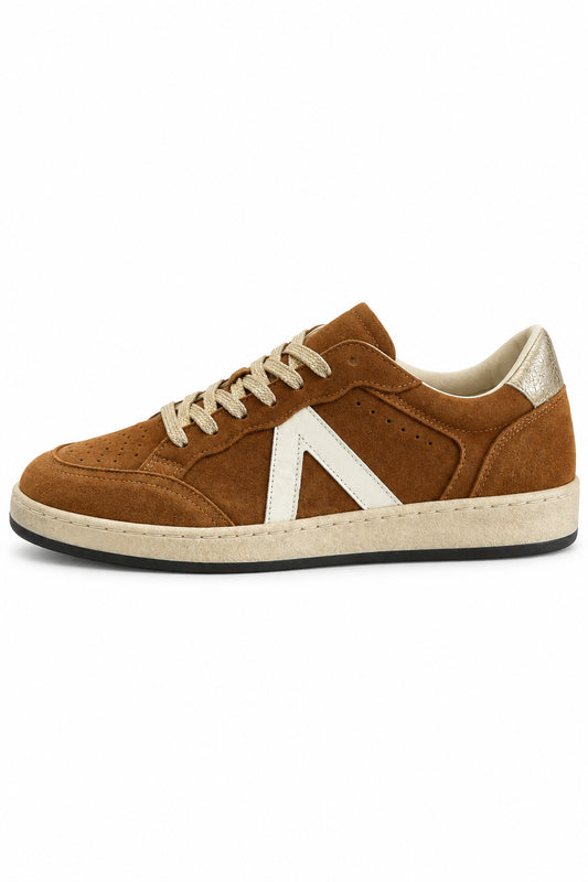Fauve - Sneaker in Suede Cuoio