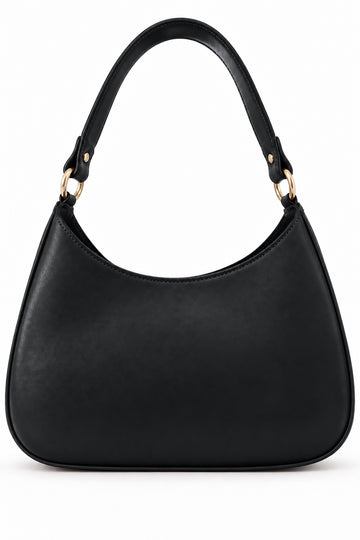 Memo - Borsa in Pelle Liscia Mezzaluna