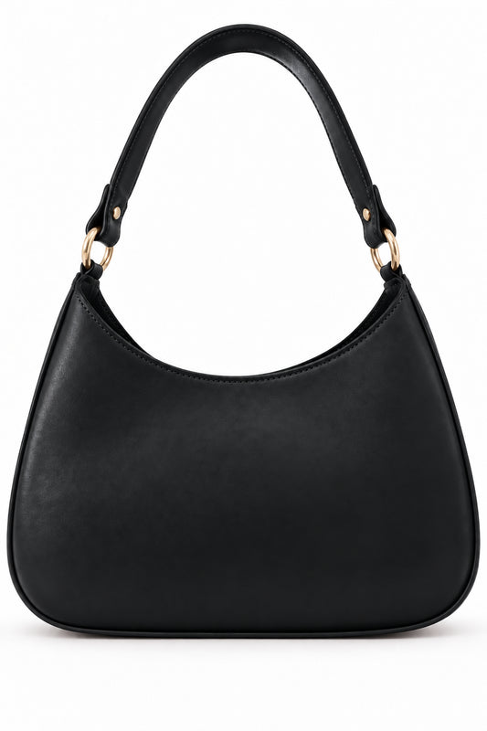 Memo - Borsa in Pelle Liscia Mezzaluna