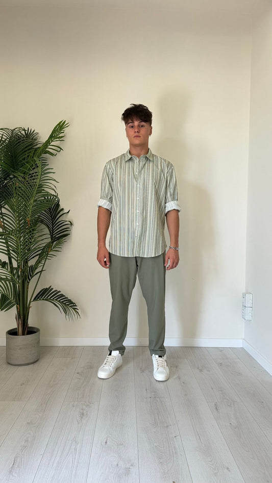 IMPERIAL - PE5AHMI - PANTALONE POLIVISCOSA CON PINCES