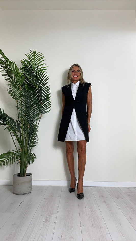 IMPERIAL - AFAFIIC - ABITO CON CAMICIA E GILET (STACCATI)