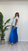 SUSYMIX - 10213 - MAGLIA VISCOSA SCOLLO A V RIGATA