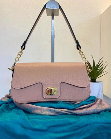 LALTERNATIVASTYLE - 5592P32 - MINI BAG CHIUSURA DIAMANTE ORO