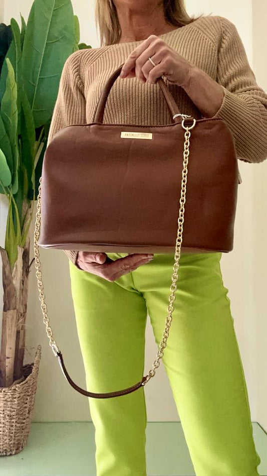 ANTONELLO SERIO - 21A80112 - TOTE BAG CON TRACOLLA CATENA