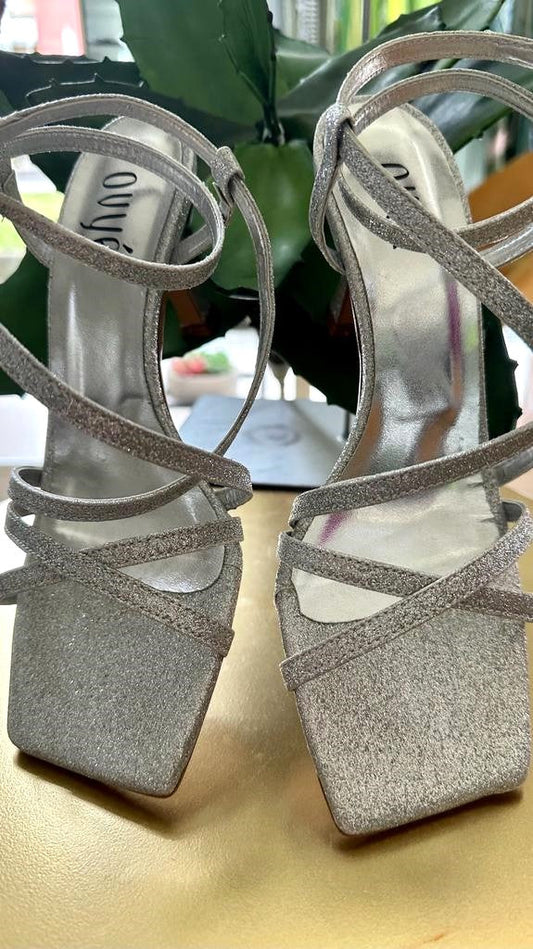 OVYE' - AT578MICP45 - SANDALO LISTINI GLITTER