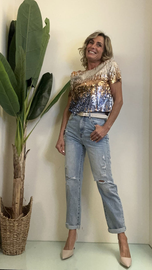 SUSYMIX - 1284PE23 - JEANS STRAPPI VITA ALTA