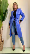 CHERRY BLUE - H4612P35 - TRENCH COTONE