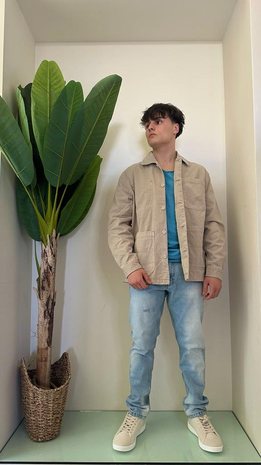 ALCOTT - CF2473UO - GIACCA IN TWILL DI COTONE