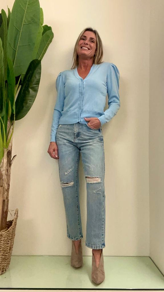 HAVEONE - MNC-I018 - CARDIGAN VISCOSA RIPRESE SPALLA SC. V