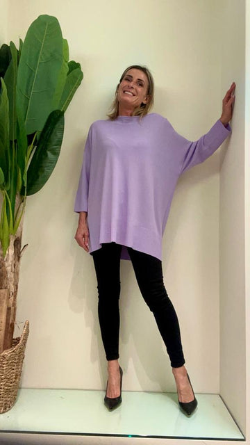 SUSYMIX - 50024 - MAGLIA VISCOSA AMPIA SC. BARCHETTA