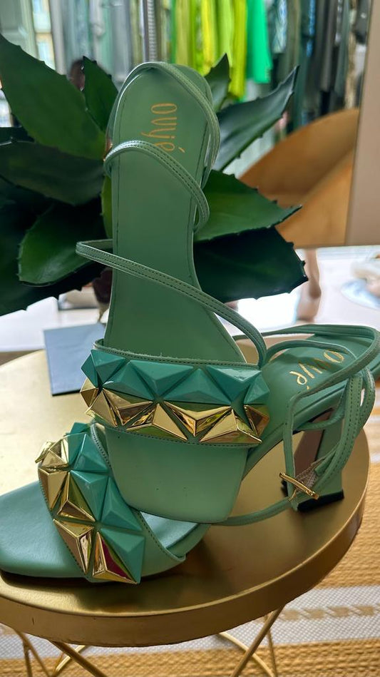 OVYE' - AC25NAPP56 - SANDALO BORCHIETTE TRIANGOLO