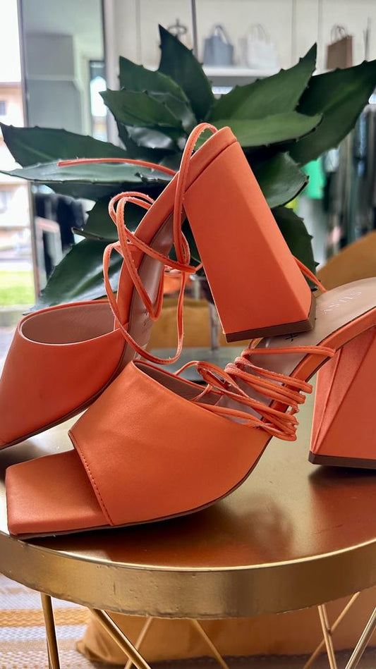 SUSYMIX - 18702 - SANDALO LACCI TACCO SCULTURA