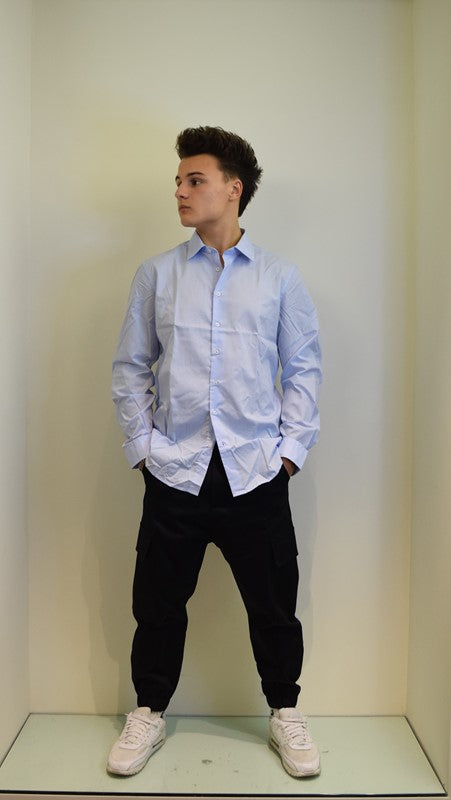 ALCOTT - CF1252UOX12 - CAMICIA TINTA UNITA COTONE