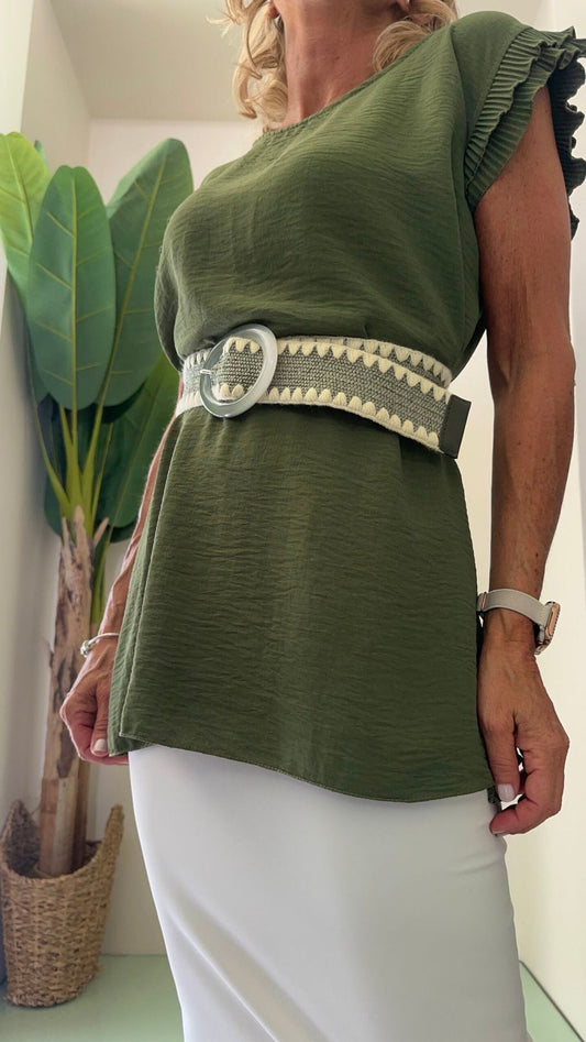 DAFNE - CT3222P24 - CINTURA RICAMO