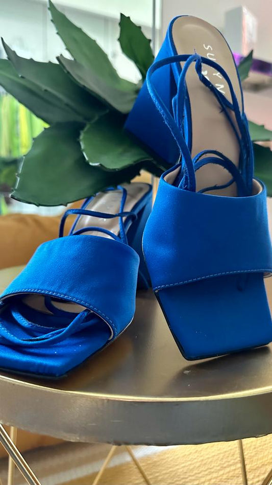 SUSYMIX - 18702 - SANDALO LACCI TACCO SCULTURA