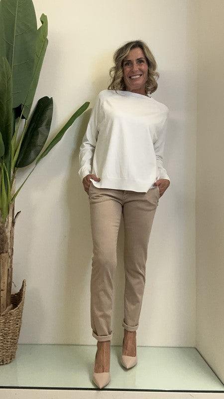 VICOLO - 22060E - MAGLIA VISCOSA SCATOLETTA MANICA RAGLAN