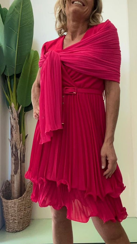 GIORGIA & JHONS - 30233SS23 - STOLA PLISSEE'