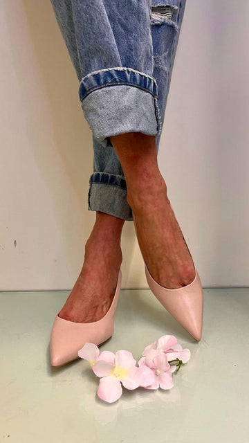 OVYE' - NC504NAPP48 - DECOLLETEE TACCO SCULTURA 5 CM