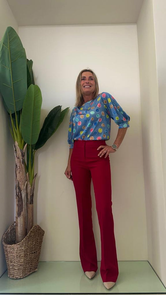 ALCOTT - PA3701DOX12 - PANTALONE ZAMPETTA TESSUTO TECNICO