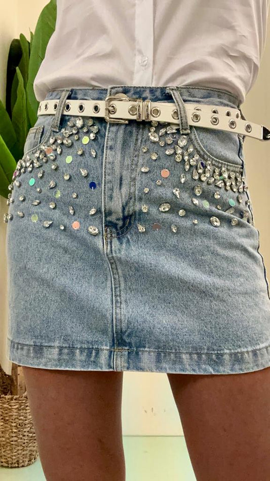 DAFNE - CT3489P8 - CINTURA VELE ACCIAIO