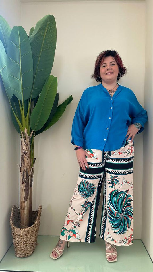 SUSYSTAR - ST2323 - PANTALONE FLUIDO FANTASIA