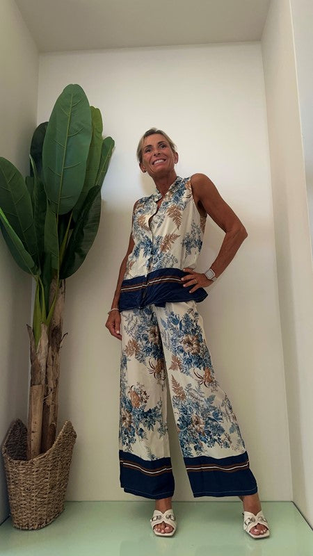 LALTERNATIVASTYLE - 1749P19 - BLUSA VISCOSA FANTASIA FLORE