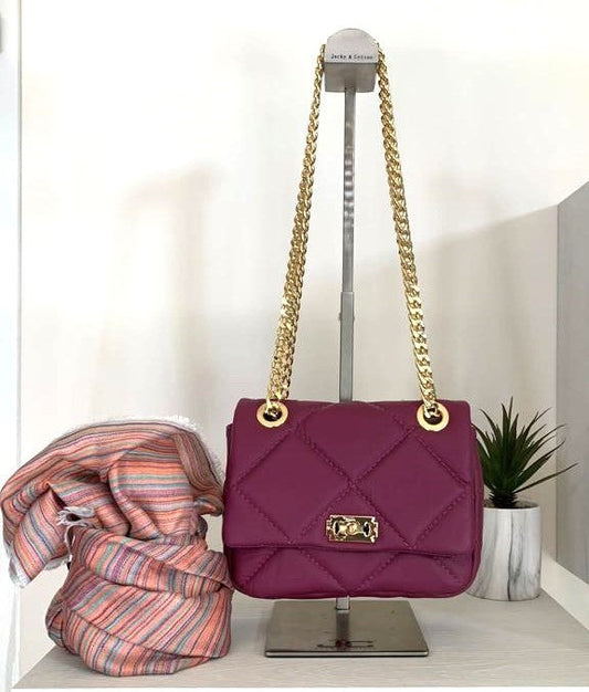 LALTERNATIVASTYLE - 5645P28 - MINI BAG MATELASSEE TRACOLLA ORO