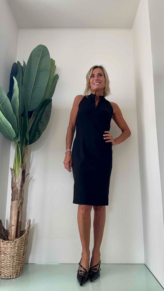 GIORGIA & JHONS - 60288 - ABITO TUBINO PUNTO MILANO BOTTONI RICOPERTI