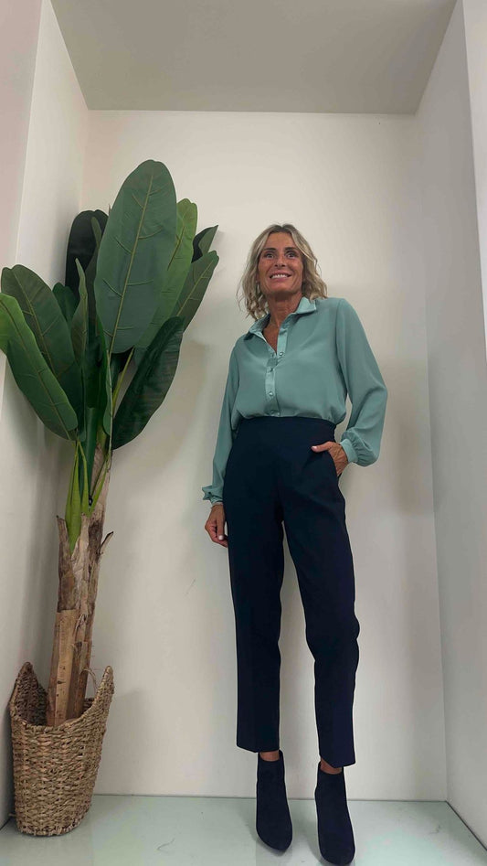 GIORGIA & JHONS - 60048FW23 - CAMICIA COLLO E PROFILI RASO