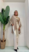 LALTERNATIVASTYLE - 1600P235 - MAXI CARDIGAN ALPACA LAME'