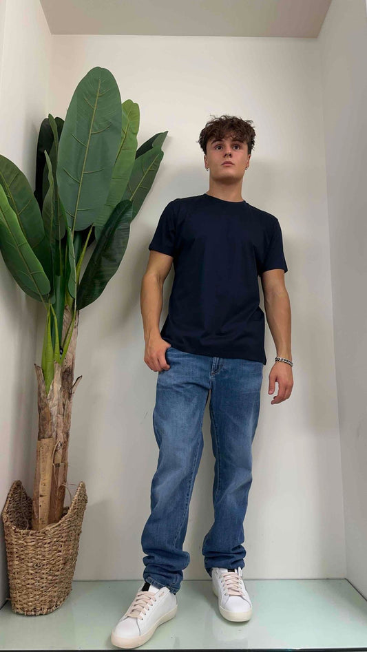 IMPERIAL - T583151657 - T-SHIRT COTONE SMERIGLIATO