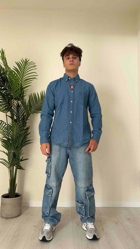 ALCOTT - CF2157UOY13 - CAMICIA DENIM LIGHT