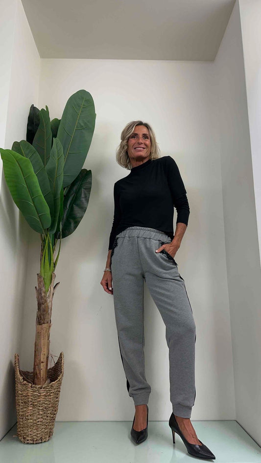 SUSYMIX - 9918 - MAGLIA SOTTOGIACCA MISTO CASHMERE COLLO CRATERE