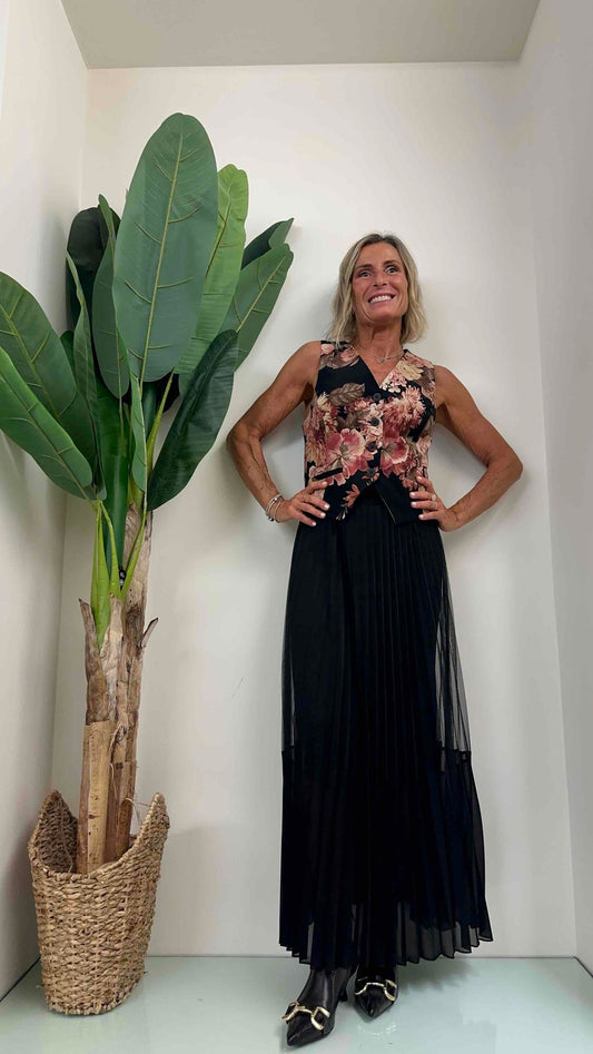 GIORGIA & JHONS - 60278FW23 - GONNA TULLE PLISSEE'