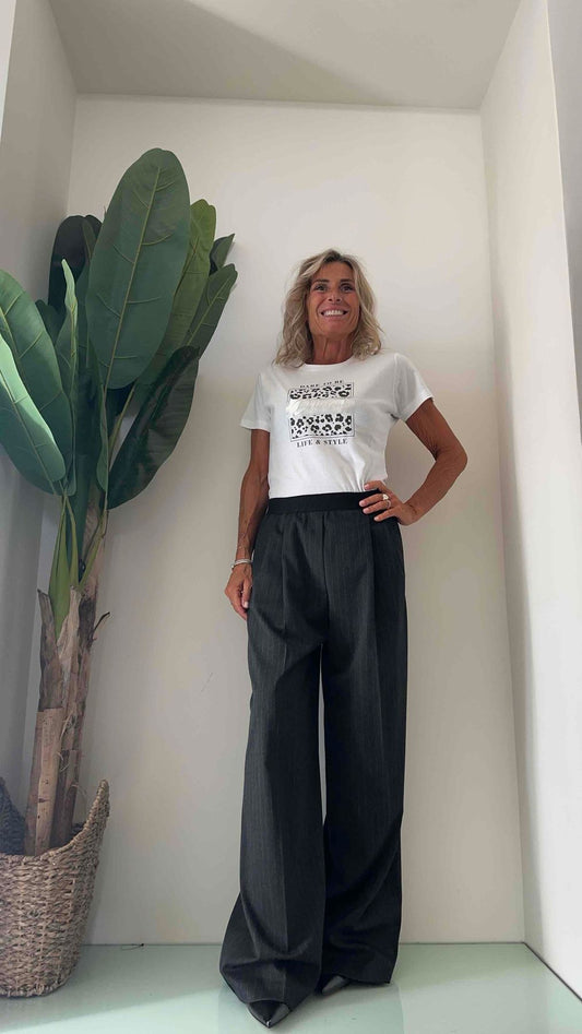 SUSYMIX - NEW338 - T-SHIRT STAMPA ANIMALIER