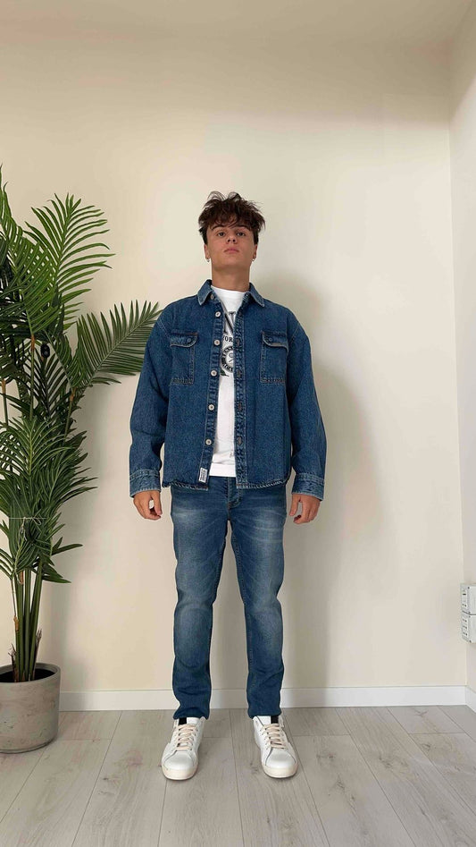 ALCOTT - CF2459UO - SHACKET (GIACCA/CAMICIA) DENIM