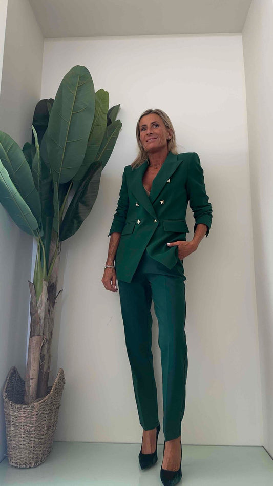 F3 - J3223018 - GIACCA TESSUTO TECNICO DOPPIIO PETTO BOTT. PIRAMIDALI