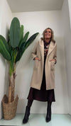 GIORGIA & JHONS - 60312FW23 - CAPPOTTO CON CAPPUCCIO E CINTURA
