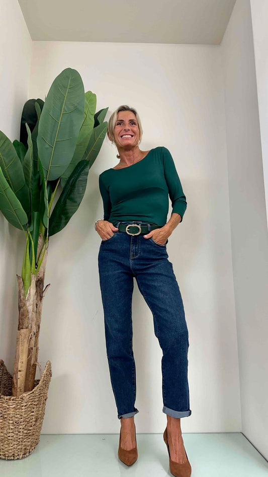 DAFNE - TS250P13 - T-SHIRT VISCOSA SLIM FIT