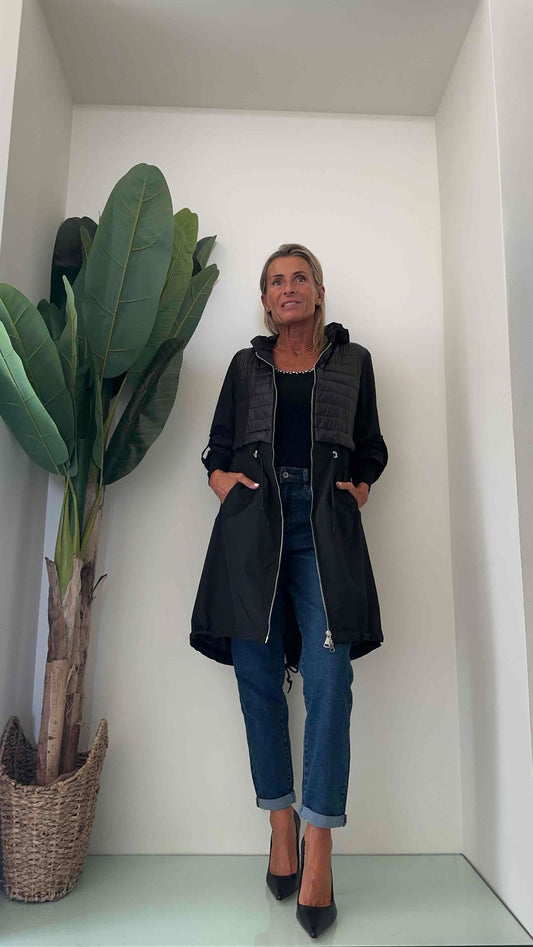 DAFNE - 2227P49 - SPOLVERINO NYLON + IMBOTTITURA