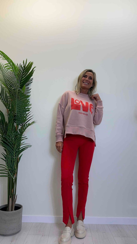 SUSYMIX - 10162 - FELPA STAMPA "LOVE"