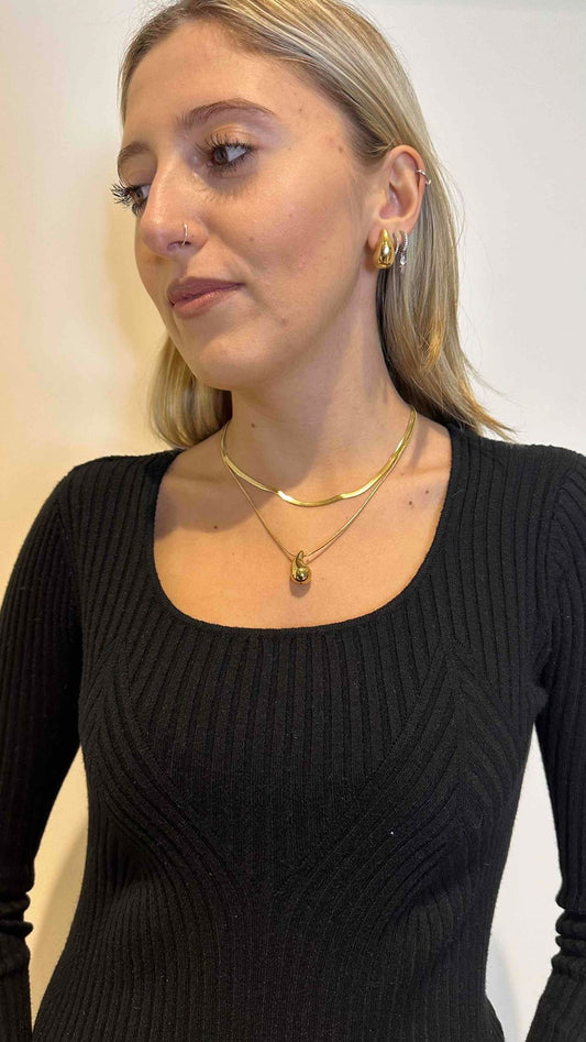 DAFNE - ORGOPI - ORECCHINI GOCCIA PICCOLO. NICKEL FREE