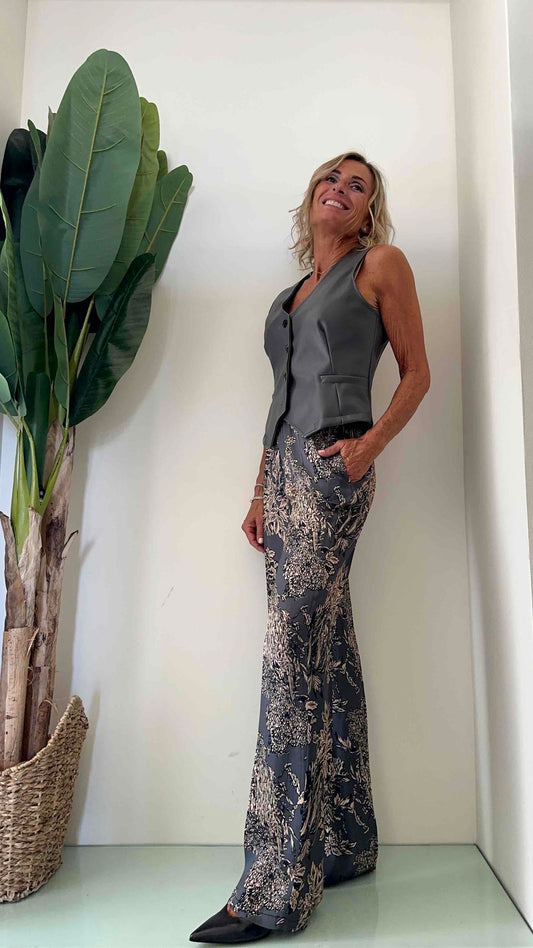 DAFNE - 549474P29 - PANTALONE PURA VISCOSA FLUIDO