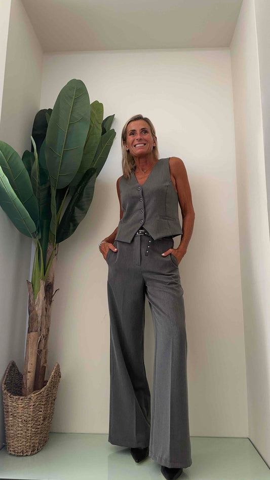 DAFNE - 20120P22 - GILET FITTATO