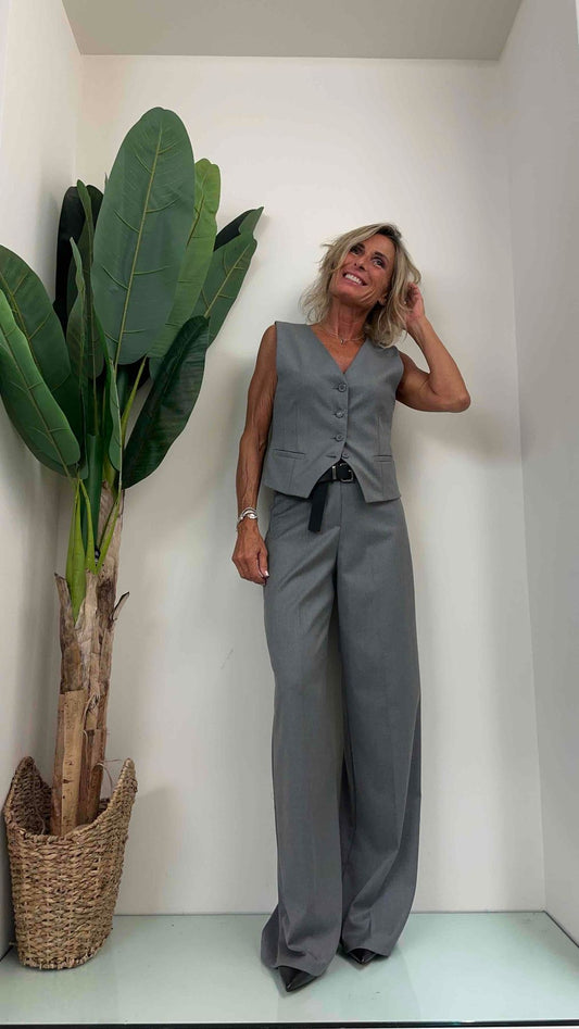 HAVEONE - LCA-K013 - GILET STRUTTURATO SFIANCATO 4 BOTTONI