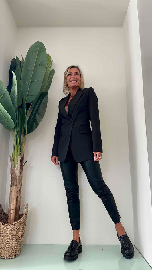 LALTERNATIVASTYLE - 1882P28 - GIACCA TESSUTO TECNICO LUNGA DOPPIO PETTO